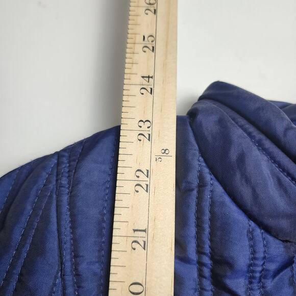 MNG Jacket Womens M Quilted puffed Twill Bomber Retro glam Streetwear corpcore - Picture 10 of 10